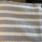 Matouk Schumacher Queen Matelasse Coverlet Apollo Geometric Cotton Dove. Fixed Price $199.99.