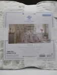 Rachel Simply Shabby Chic Shadow Rose White Blue Gray Floral Quilt - Full/queen. Fixed Price $349.99.