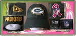 New Era 9FORTY Green Bay Packers Pink Ribbon Women's Hat Cap. Fixed Price $20.00.