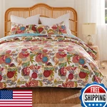 Greenland Home Jewel 100% Cotton Kantha Quilted Reversible Bedding Set Twin. Fixed Price $137.63.