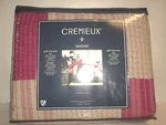 Cremieux Size Twin Addison Red Cotton Linen Quilt Shams Mini Set New Bedding Nwb. Fixed Price $67.08.