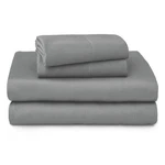 Welhome 100% Cotton Percale 4-PIECE Queen Size Solid Bed Sheets Set, Fitted.... Fixed Price $68.42.