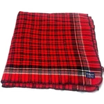 1990S Ralph Lauren Red Black Wool Blanket 90X90 Full Size. Fixed Price $149.99.