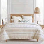 Levtex Home Pickford 100% Cotton Comforter Set With Shams King Beige. Fixed Price $90.00.