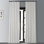 Hpd Half Price Drapes Faux Silk Blackout Curtains 120 Inches Long For Bedroom.... Fixed Price $48.11.