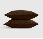 Nwpt Quince Standard Sham Set 2 Lightweight Linen Espresso. Fixed Price $39.99.