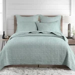 Melange Stitch Seafoam King/cal Quilt Set - Levtex Home. Fixed Price $149.99.