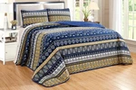 Grandlinen 3-PIECE Fine Printed Oversize (100" X 95") Quilt Set Reversible Be.... Fixed Price $68.20.
