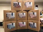 King Size Sheet Set. Sunrise, Brand New W/ 1 Flat, Fitted 2 Pillow Cases. Fixed Price $40.00.
