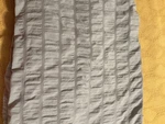 Target Threshold Queen Size Coverlet Light Gray Crinkled Texture Euc. Fixed Price $40.00.