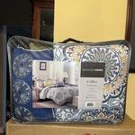 Madison Park Blue Yellow Signature Quilted 6 Pc. Coverlet King / Cal Set. Fixed Price $45.99.