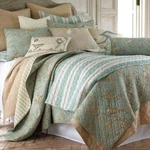 Classic Quilts Lyon Teal Coverlet Set. Fixed Price $162.80.