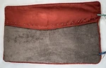 Hiend Accents Pillow Shams King Berry And Brown Metal Studs Very Good Zips. Fixed Price $29.00.