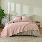 Patina Vie 100% Cotton 3 Piece Quilt Set Full / Queen Heirloom Rose Dust. Fixed Price $95.61.