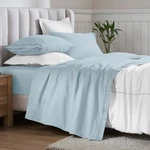 Egyptian Cotton 650 Thread Count Bed Sheet Set - 18 & 20 Inch Extra Deep Pocket. Fixed Price $141.00.