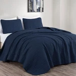 Chezmoi Collection Austin 3-PIECE Oversized Bedspread Coverlet Set (queen, Na.... Fixed Price $65.27.