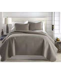 Southshore Fine Linens Vilano Spring Oversized Full/ Queen Quilt Set Dark Taupe. Fixed Price $52.20.