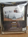 Superior Jacquard Weave Medallion Textured 3-PIECE Bedspread Set Queen Taupe. Fixed Price $75.99.