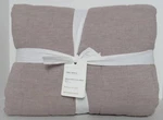 Pottery Barn Belgian Flax Linen Tufted Quilt, Twin/twin Smokey Quartz Nwt. Fixed Price $159.95.