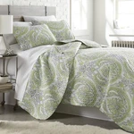 Inc. Paisley Quilt Bedding Set, Green Queen Size, Boho Bedspread, Far.... Fixed Price $65.69.