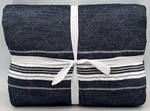 Pottery Barn Teen Windward Stripe Reversible Twin Quilt Dark Blue Navy. Fixed Price $134.80.