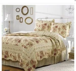 New Greenland Home Antique Rose King Quilt, Shams & Pillow 4PC. Fixed Price $169.19.