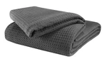 Glamburg 100% Cotton Thermal Blanket, Breathable King Size Waffle Ch.... Fixed Price $49.49.