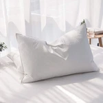 Aikoful Luxury Feathers Down Pillow King Size, Hotel (pack 1), White. Fixed Price $77.99.