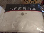 Sferra Marco 4200 Ivory Pique King Blanket Cover New Package. Fixed Price $325.00.