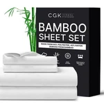 Cgk Linens Size Bed Sheet Set - Cooling & Breathable Full, 01 White. Fixed Price $35.99.