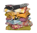 Rajasthali Whole Sale Tribal Kantha Quilts Mix Lot Vintage Twin, Assorted. Fixed Price $141.82.