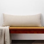 Cotton Linen Throw Cover 14X36 Inch, Oatmeal Decorative Accent Pillowc.... Fixed Price $26.37.
