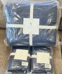New Pottery Barn Kids Branson Full/queen Hand-stitched Quilt & Shams, Navy/gray. Fixed Price $199.95.