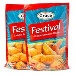 Festival Mix Unique Jamaican Dough 9.5OZ - 2 Pack Caribbean Homemade Sweet Dum. Fixed Price $29.75.