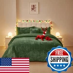 Cocoploceus Quilt Set California King Size 106X118 Luxurious Velvet Bedding. Fixed Price $181.54.