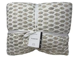 New Rejuvenation Bryleigh Botanical Block Print Full/queen Quilt Pottery Barn. Fixed Price $249.95.