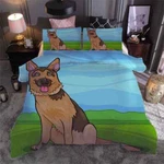 Loyal And Good Dog 3D Print Duvet Quilt Doona Covers Pillow Case Bedding Sets. Fixed Price $62.51.
