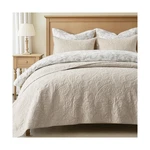 Evergrace 100% Cotton Paisley Quilt Set, King Size 3 Piece Prewashed. Fixed Price $136.93.