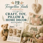 Buyers Choice: Craft, Toy, Pillow, Home Decor, Sewing Patterns Listing #1. Fixed Price $9.99.