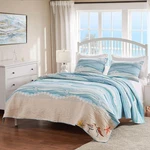 Greenland Home Maui Embroidered Coastal Quilt Set, King/california (3-PIECE. Fixed Price $207.31.