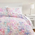 Pottery Barn Teen Tie-dye Marshmallow Jersey Quilt On Sale. Fixed Price $99.55.