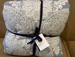 Pottery Barn Kravet Heirloom Damask Reversible Full Queen Quilt New W/tags $279. Fixed Price $229.95.
