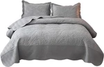 3-PCS 100% Cotton Oversized Quilt Bedspread Set Embroidery. Fixed Price $83.99.