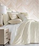 Hotel Collection Ikat Stripe Coverlet, Full/queen. Fixed Price $150.00.