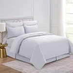 Cathay Home Basic Bedding Essential Ultra Soft Light Weight 8PC Wrinkle .... Fixed Price $45.92.
