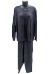 Barefoot Dreams Cozychic Ultra Lite Top W/malibu Pant Lounge Set Black. Fixed Price $79.99.