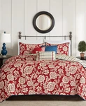 3PC Set Madison Park Lucy Cotton Twill Reversible Full/queen Coverlet W/ 2 Shams. Fixed Price $289.99.