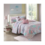 Reversible Cotton Quilt Set - Vibrant Fun, Playful Print, All Season Children.... Fixed Price $113.41.