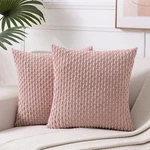 Fancy Homi Packs Pink Decorative Throw Pillow Covers 24X24 Inch For Couch Bed. Fixed Price $41.94.