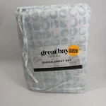 Great Bay Home Queen Sheet Set Lovelyn Collection Wrinkle Resistant Minimalist. Fixed Price $21.99.